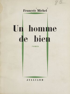 cover image of Un homme de bien